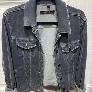 J Brand Grey Denim Jacket